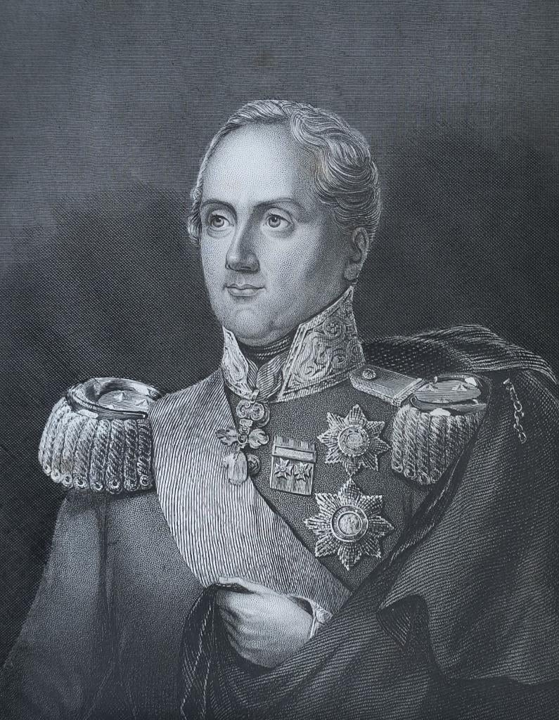 Frederik August I van Saksen - koning van Saksen., Antiek en Kunst, Ophalen of Verzenden
