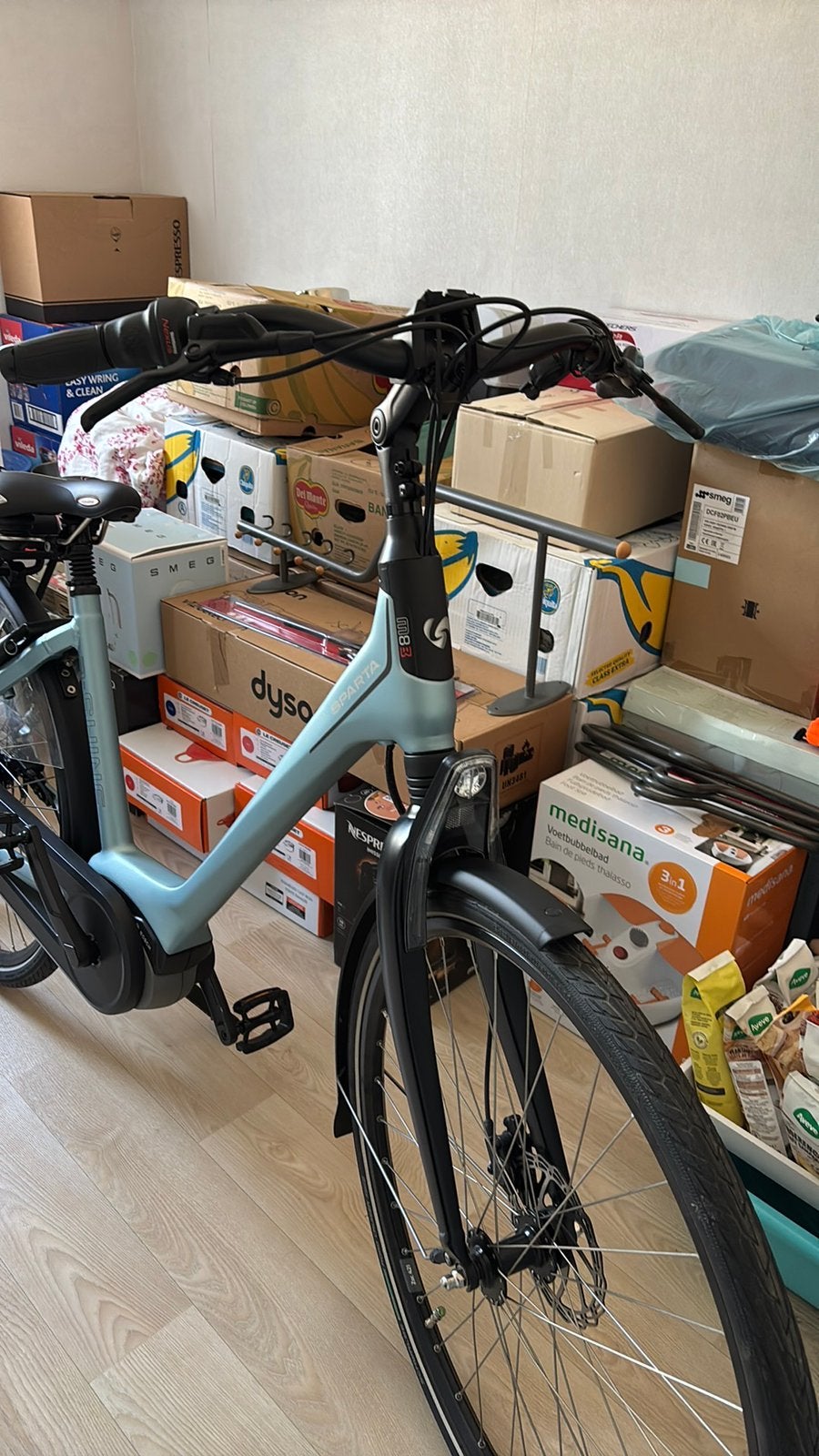Elektrische fiets sparta, Fietsen en Brommers, Ophalen, Zo goed als nieuw, Sparta