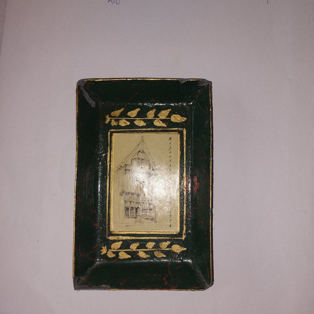 ancien plat en métal, Enlèvement ou Envoi