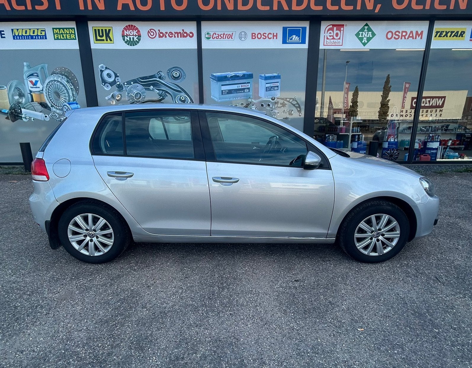 VW Golf 6 VI 1.2 TSI TURBO 2012 (roze papier)garantie, Auto's, Euro 5, Stof, Zwart, 4 cilinders