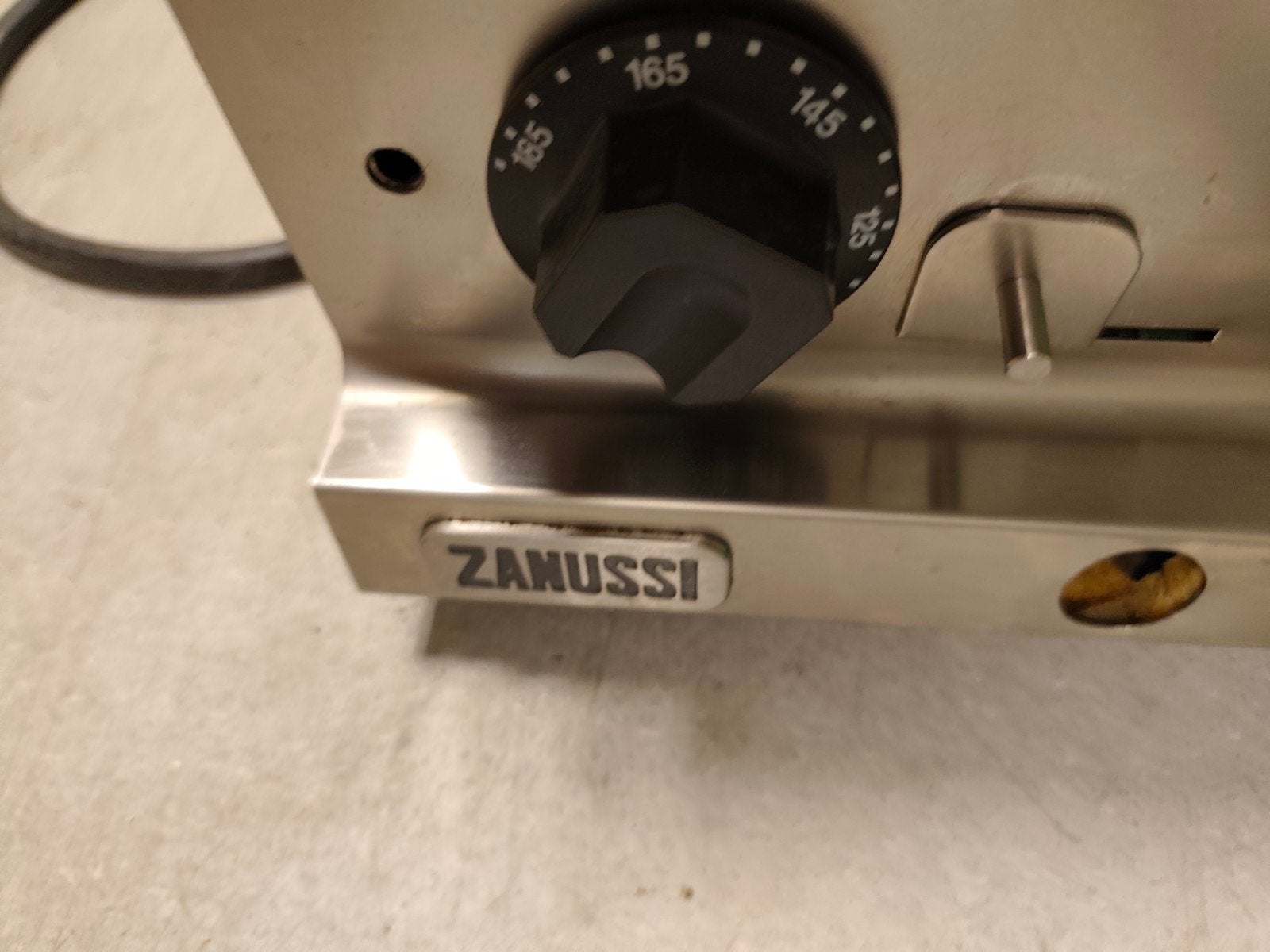 professionele Zanussi friteuse, Ophalen