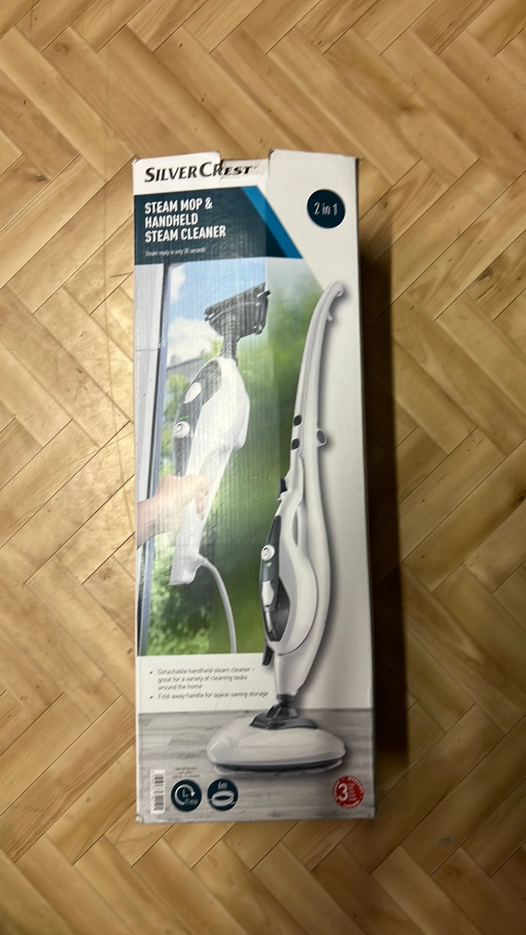 Steam mop steam cleaner, Ophalen