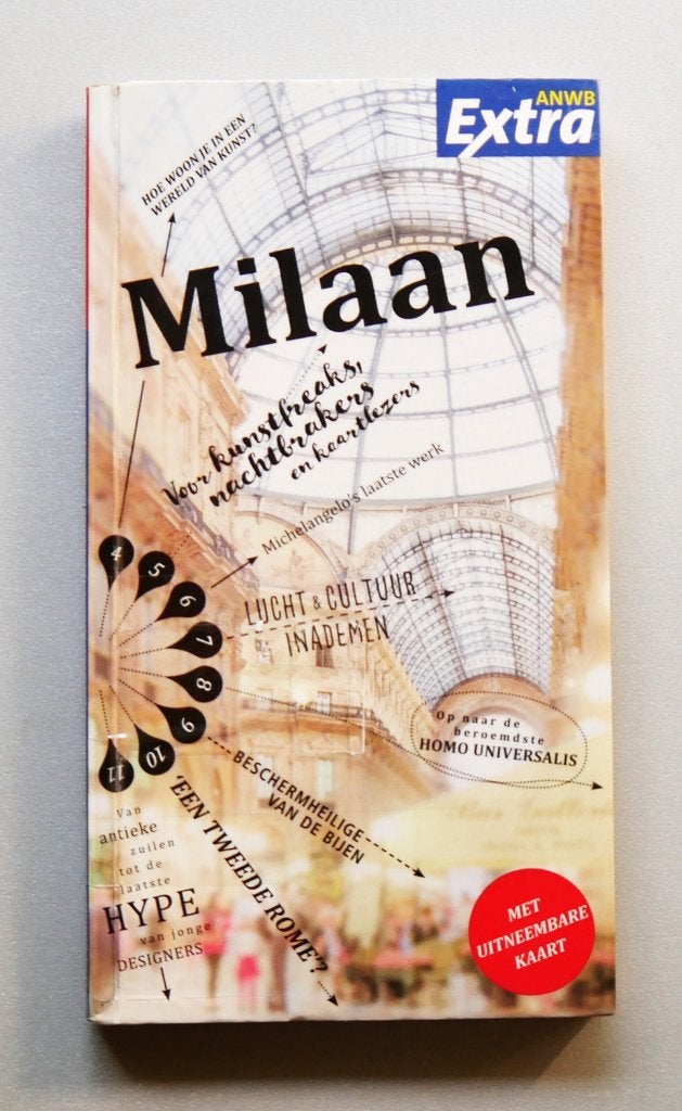 ANWB reisgids MIlaan, Boeken, Reisgidsen, Ophalen of Verzenden, Nieuw, ANWB
