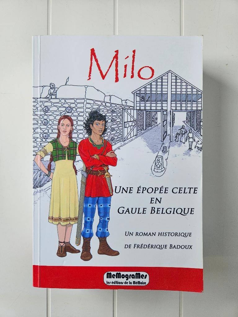 Milo: een Keltisch epos in Gallië, België, Ophalen of Verzenden, Zo goed als nieuw, Frédérique Badoux
