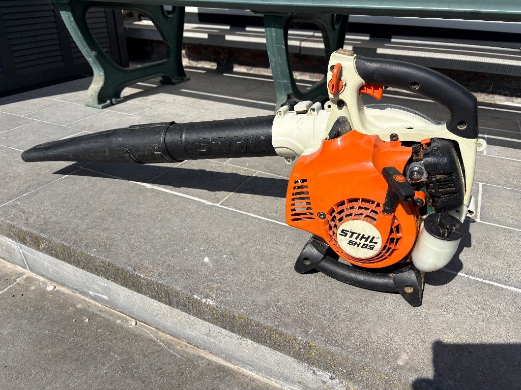 Stihl SH 85 Bladblazer en Bladzuiger (Benzine), Tuin en Terras, Ophalen, Benzine, Gebruikt, Met opvangzak