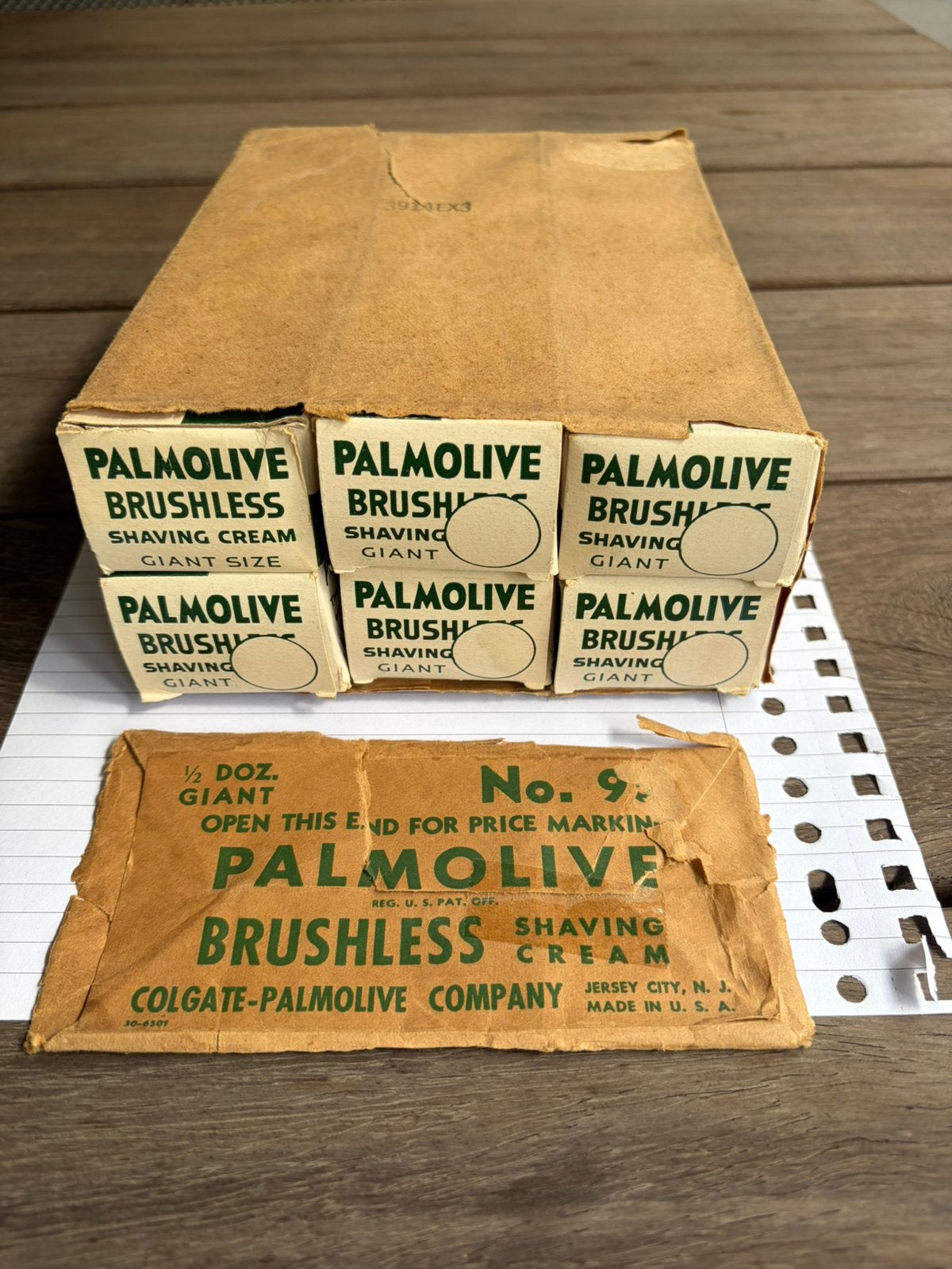 WW2 US shaving cream (x6), Verzamelen, Ophalen of Verzenden