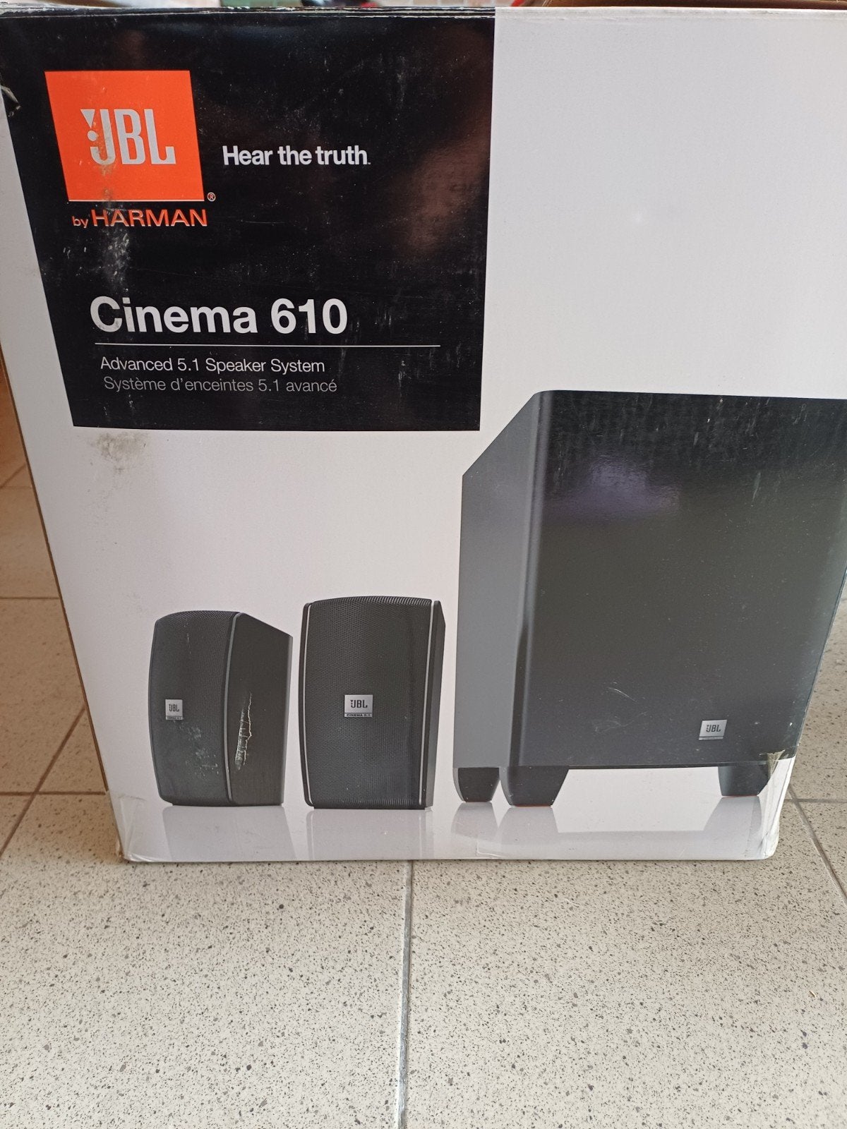 JBL Harman speakers en subwoofer, Enlèvement
