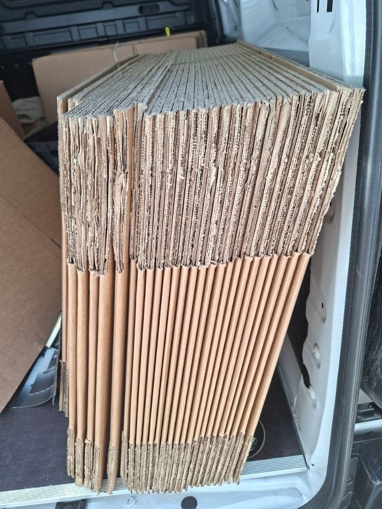 gratis kartonnen, Enlèvement, Neuf
