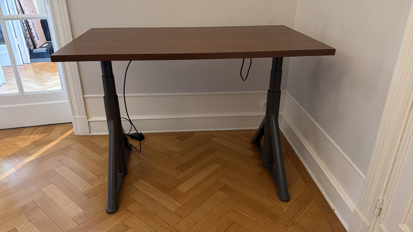 Bureau IKEA IDÅSEN 120x70 cm, Scandinave, 120 cm, Bureau assis-debout, Enlèvement