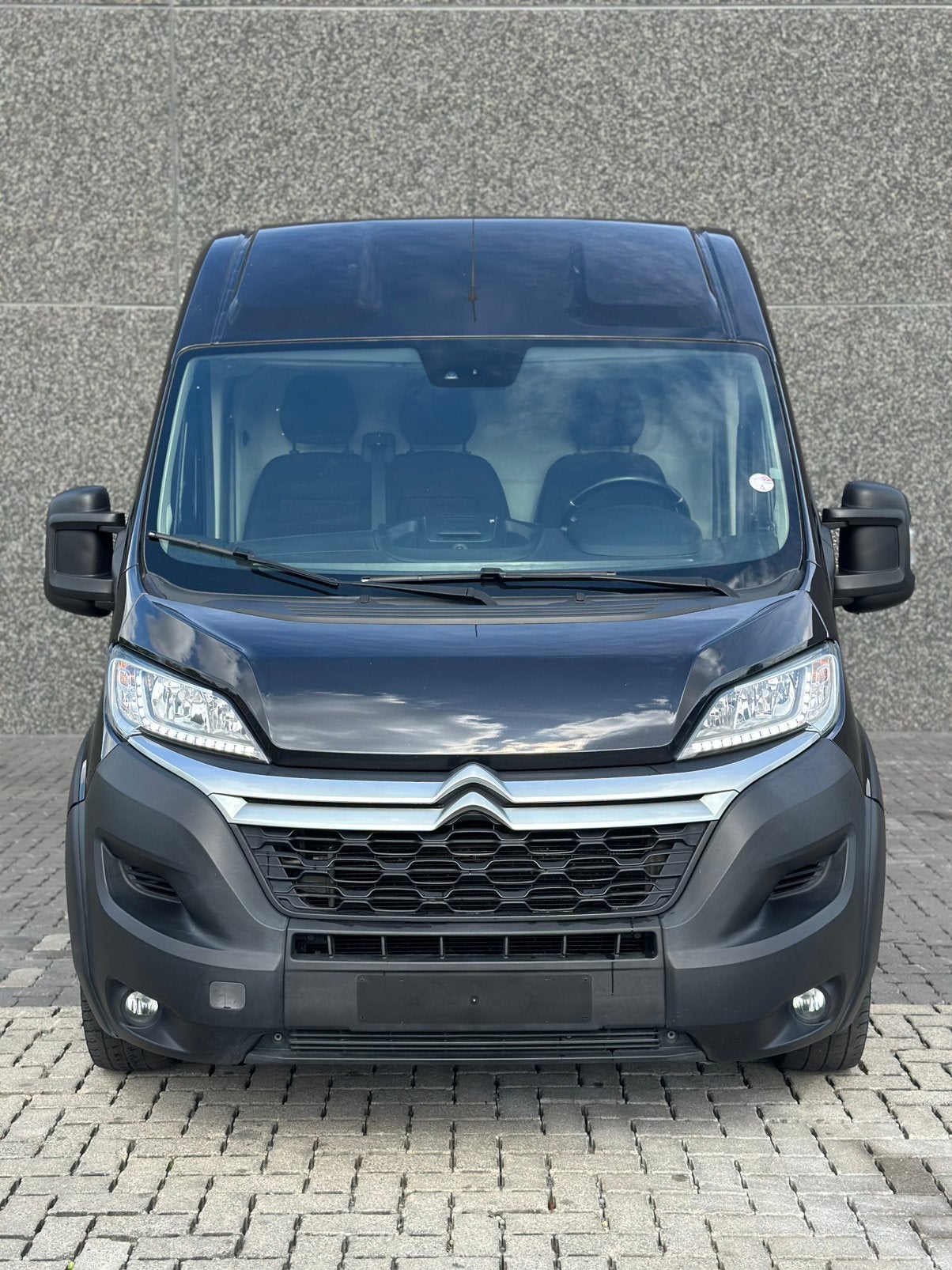 Citroen Jumper L4H2 2.2 Diesel Bj 2021 Met 116.000 Km, Dealer onderhouden, Euro 6, 4 cilinders, Zwart