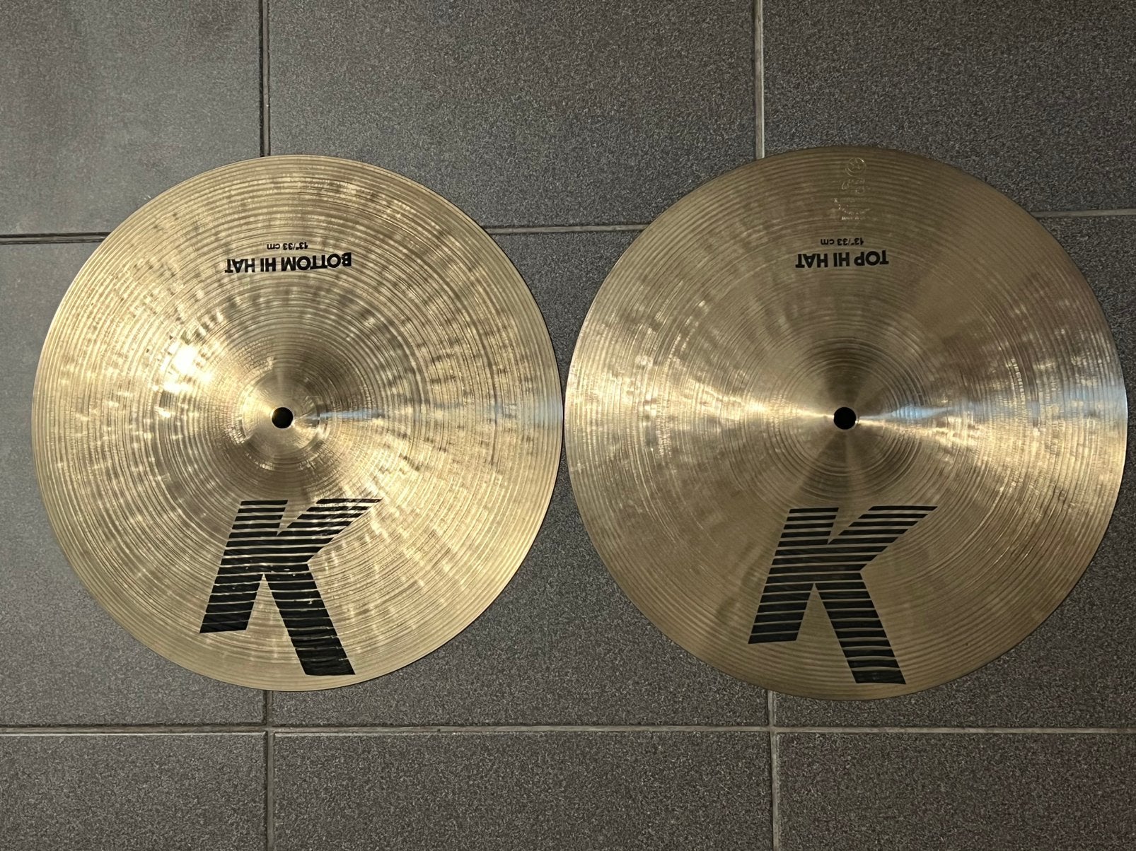 Zildjian K hi-hats 13, Musique & Instruments, Batteries & Percussions, Enlèvement, Comme neuf