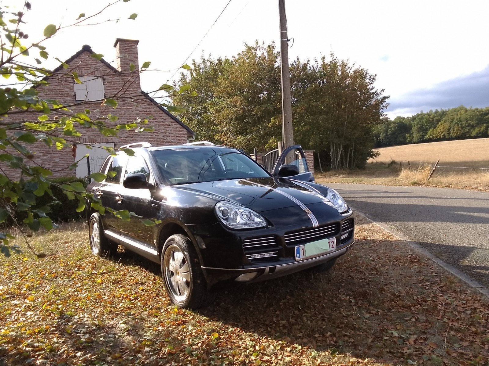 Mobilhome Porsche Cayenne turboS 4.5 lichte vracht.full ., Caravans en Kamperen, Particulier, Benzine, TV