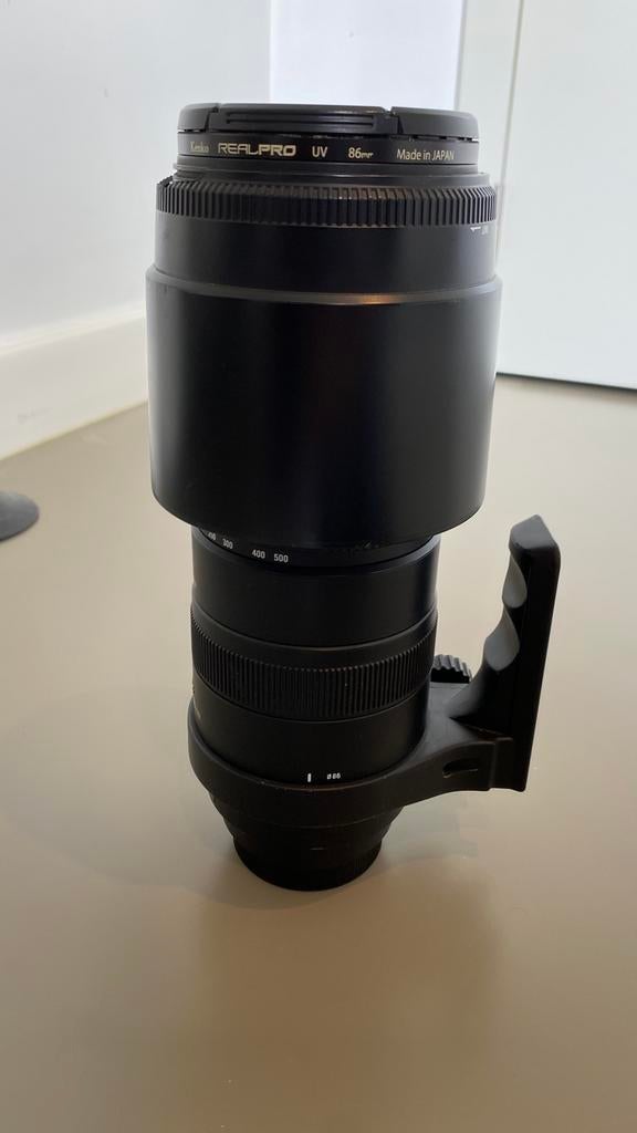 EF Canon Sigma 150-500mm lens, Enlèvement ou Envoi, Utilisé, Objectif macro, Zoom