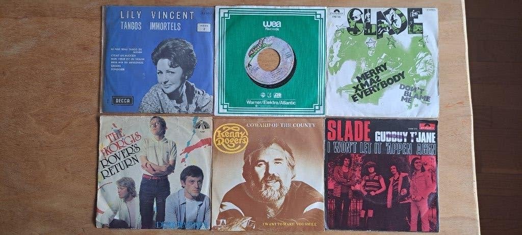 LOT SINGLES VINYL, Ophalen of Verzenden, Gebruikt, 7 inch