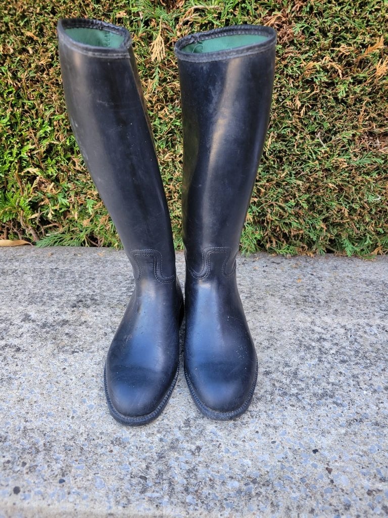 bottes aigle equitation caoutchouc noires T31, L, Noir, Aigle, Enlèvement