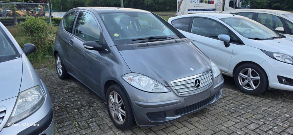 Mercedes A160Cdi Edition bj2008 Eerste eigenaar, Autos, Argent ou Gris, Entreprise, Boîte manuelle, Noir