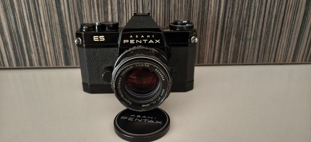 Pentax ES met takumar 50 f1.4, Audio, Tv en Foto, Ophalen of Verzenden, Gebruikt, Spiegelreflex, Pentax