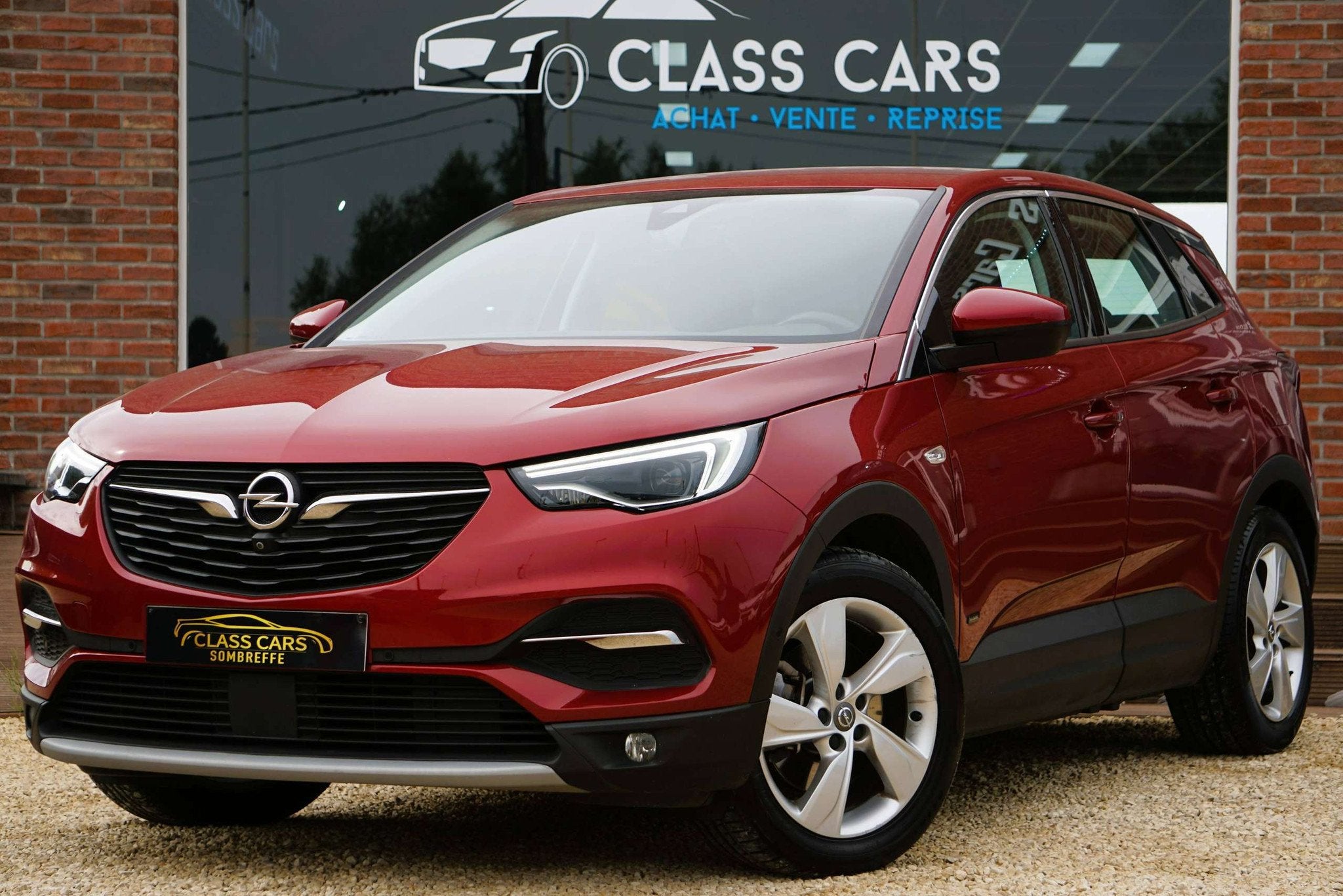 Opel Grandland X ELEGANCE 1.6T Plug-In Hybride 224pk BOITE-A, Rouge, Achat, Ordinateur de bord, Entreprise