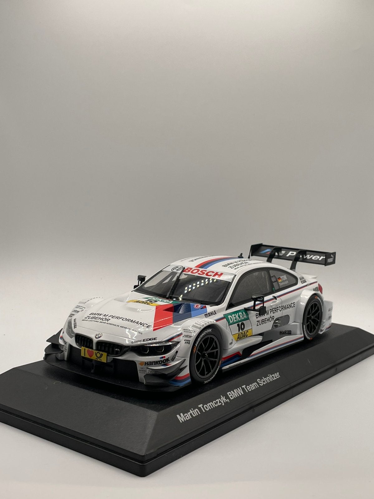 BMW M4 DTM 2014 Minichamps 1/18, Enlèvement, Comme neuf, MiniChamps