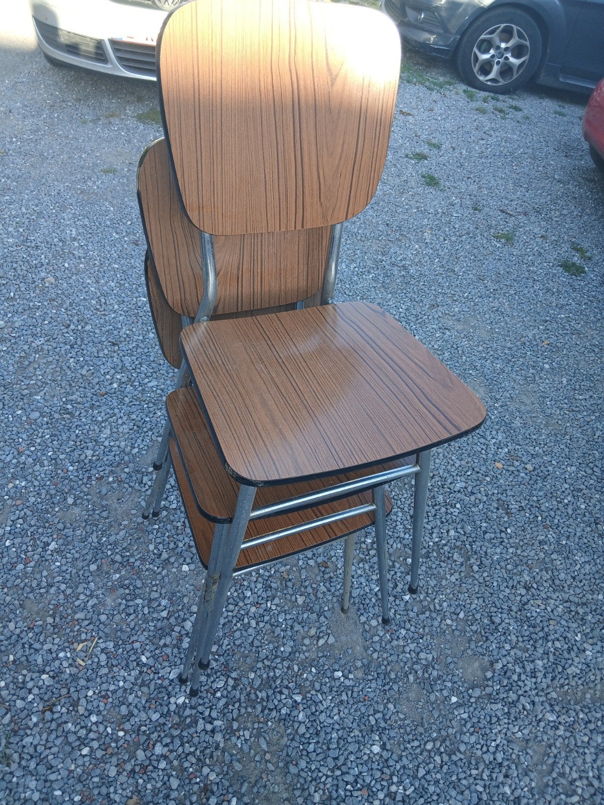 3 ancienne chaise, Maison & Meubles, Enlèvement ou Envoi