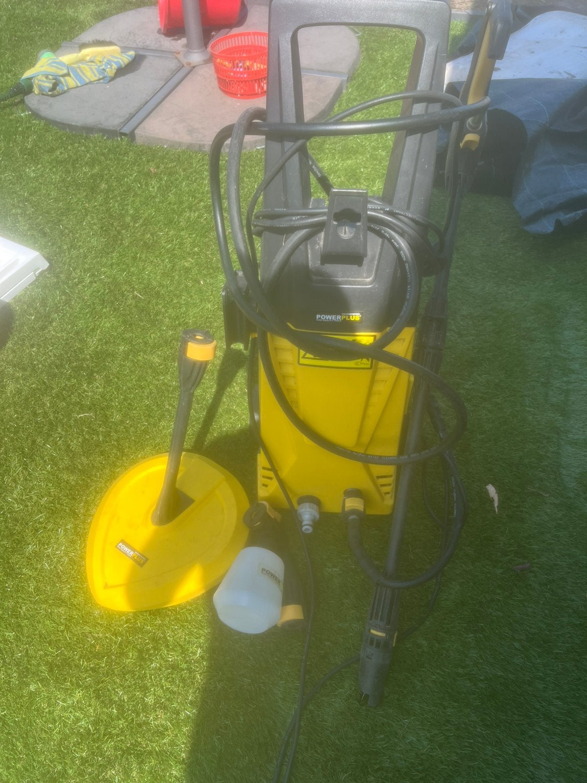 Power plus hogedrukreiniger, Tuin en Terras, Ophalen, Gebruikt