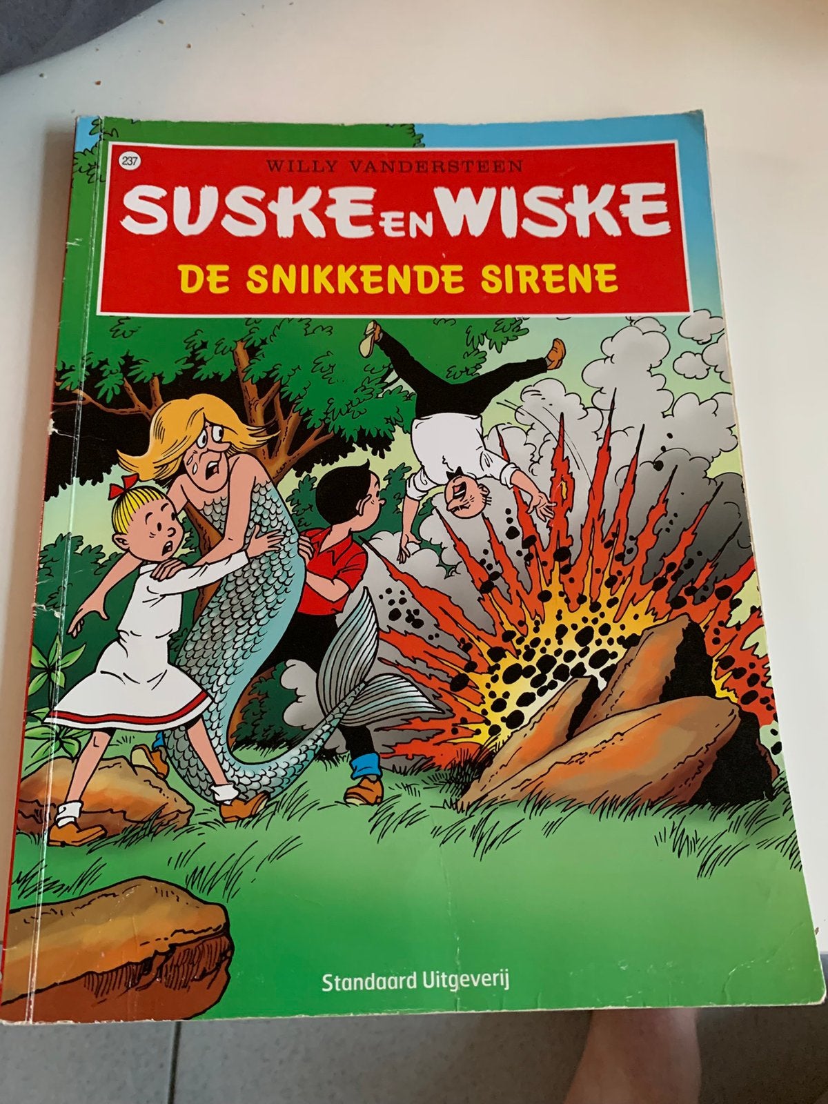 Willy Vandersteen - De snikkende sirene, Enlèvement ou Envoi, Willy Vandersteen