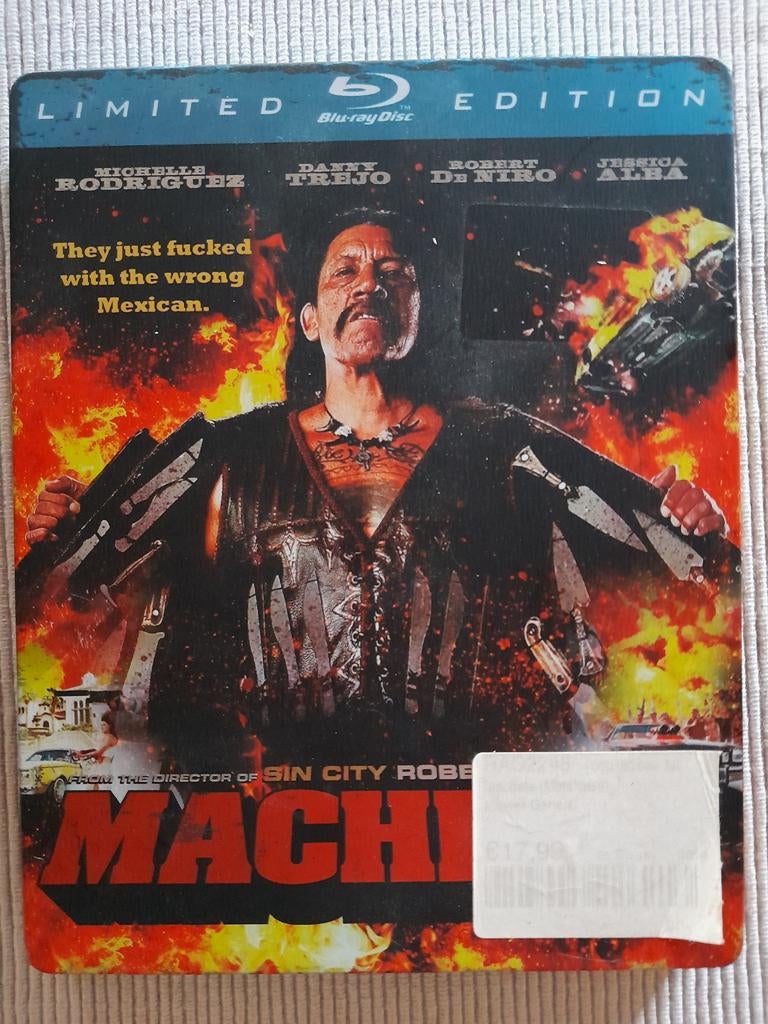 Machete (steelcase limited edition), Enlèvement ou Envoi, Comme neuf, Action, Coffret