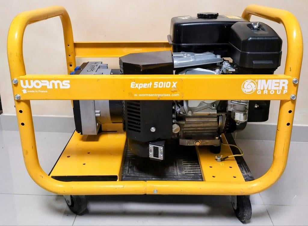 EXPERT 5010 X-generator - 5,4 kVA - IMER Worms, Doe-het-zelf en Bouw, Ophalen, Zo goed als nieuw
