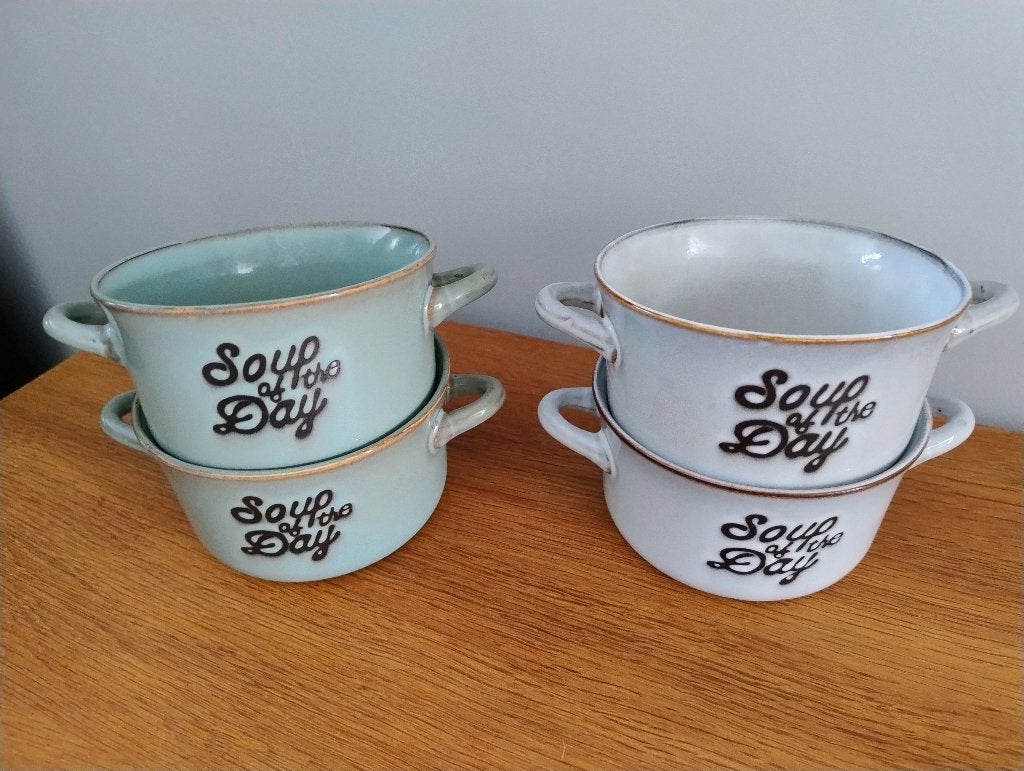 Soepkommen, Huis en Inrichting, Keuken | Servies, Ophalen of Verzenden, Zo goed als nieuw, Kom(men)