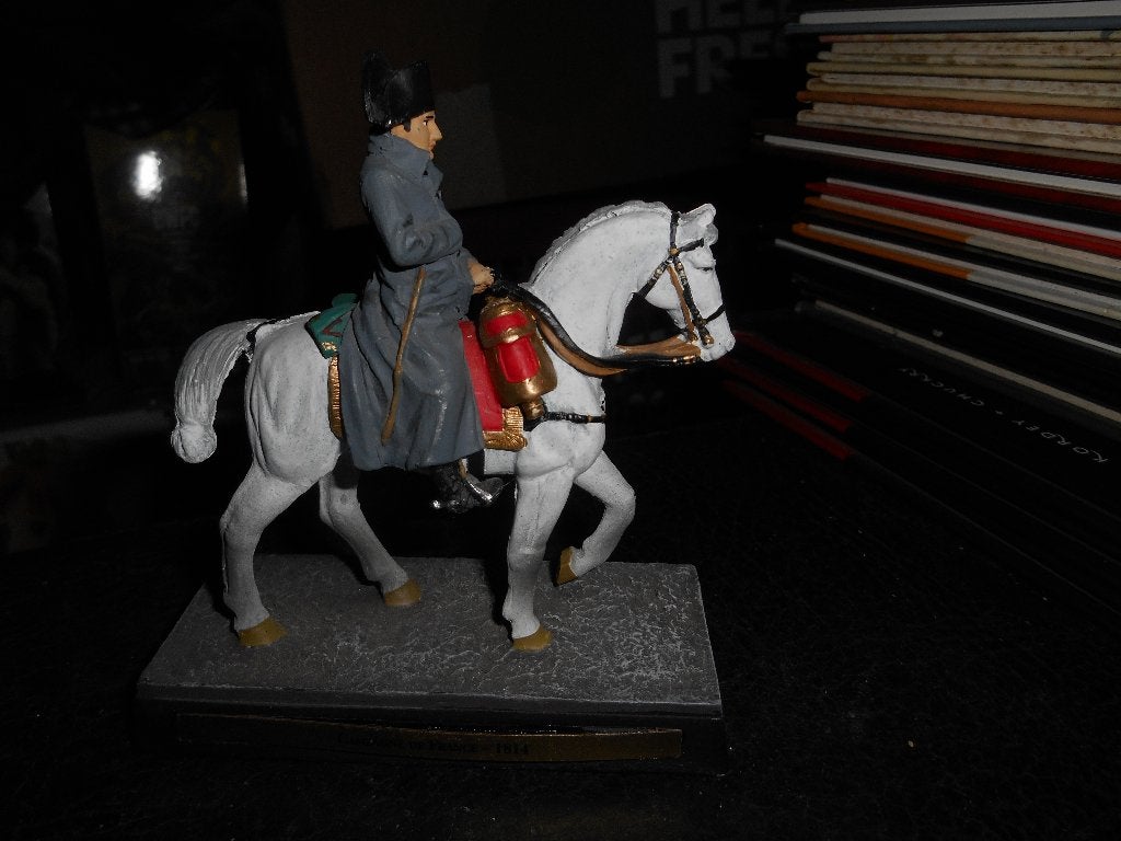 Napoléon campagne de France 1814 fig en plomb, Collections, Enlèvement ou Envoi