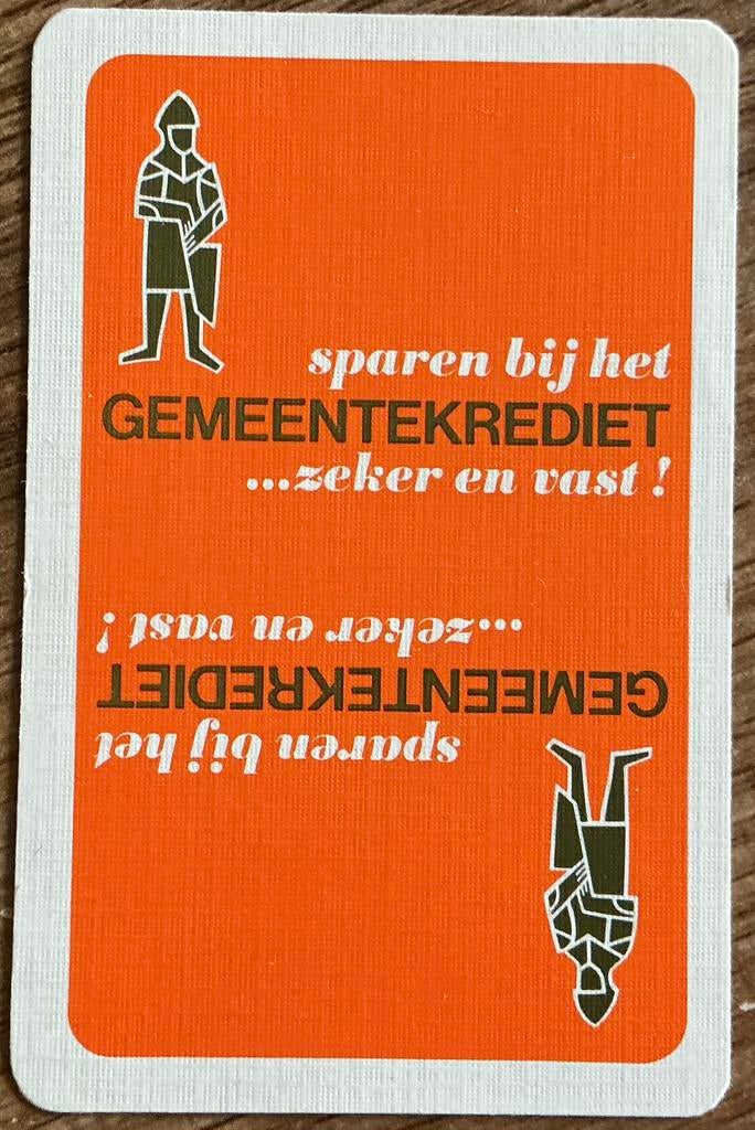 CRÉDIT MUNICIPAL Joker, Enlèvement ou Envoi, Comme neuf, Joker(s)