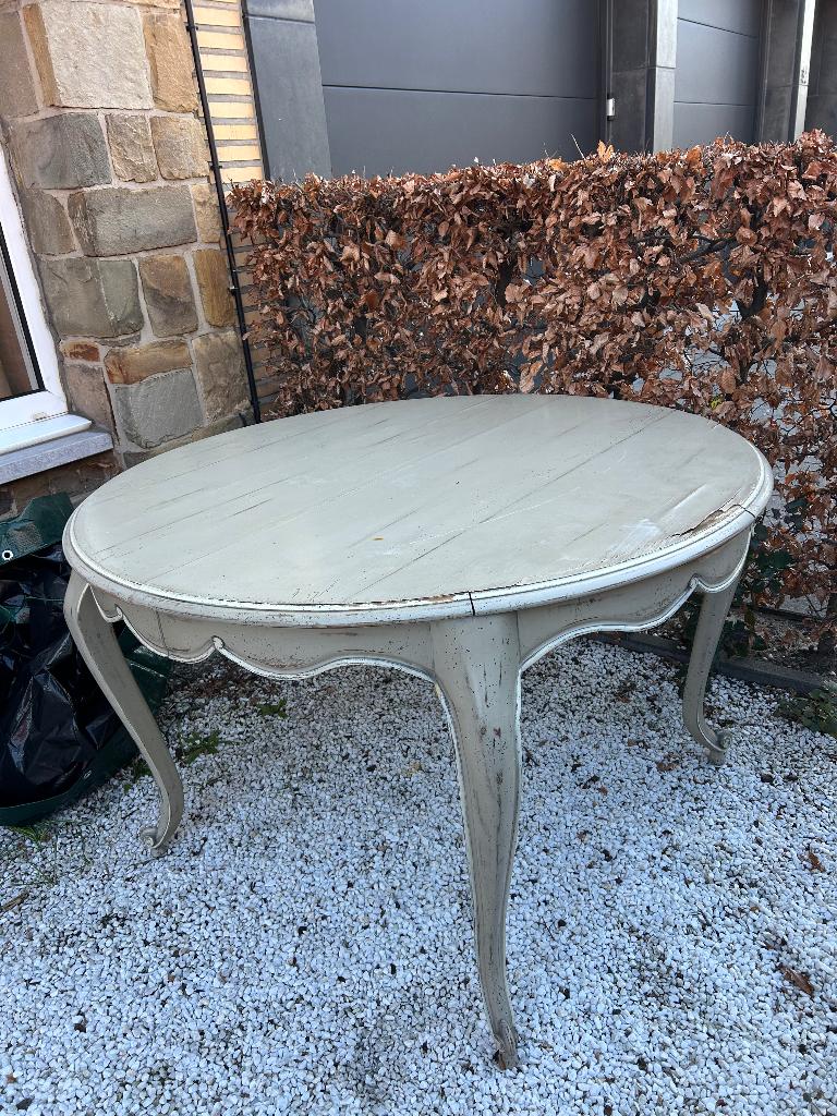 Tafel rond, Ophalen, Gebruikt, Vier personen, Rond
