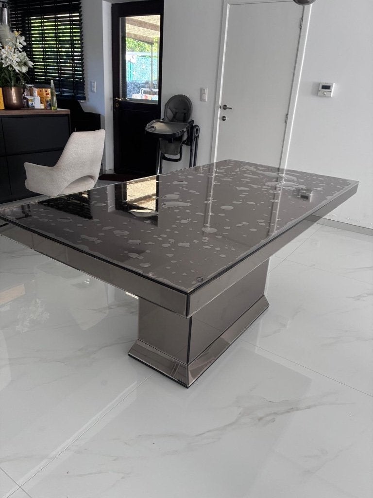 Eettafel, Huis en Inrichting, Tafels | Eettafels, Ophalen, Gebruikt, Vierkant, 50 tot 100 cm