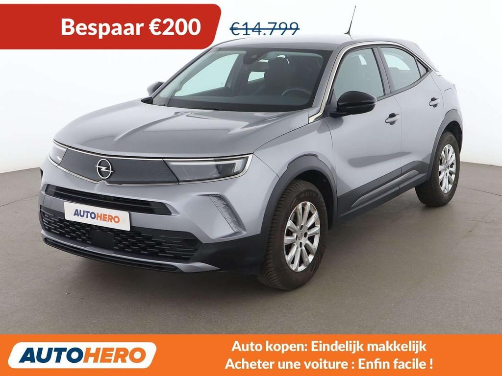 Opel Mokka X 1.2 Turbo Edition (bj 2022), Auto's, Voorwielaandrijving, Stof, Gebruikt, Euro 6