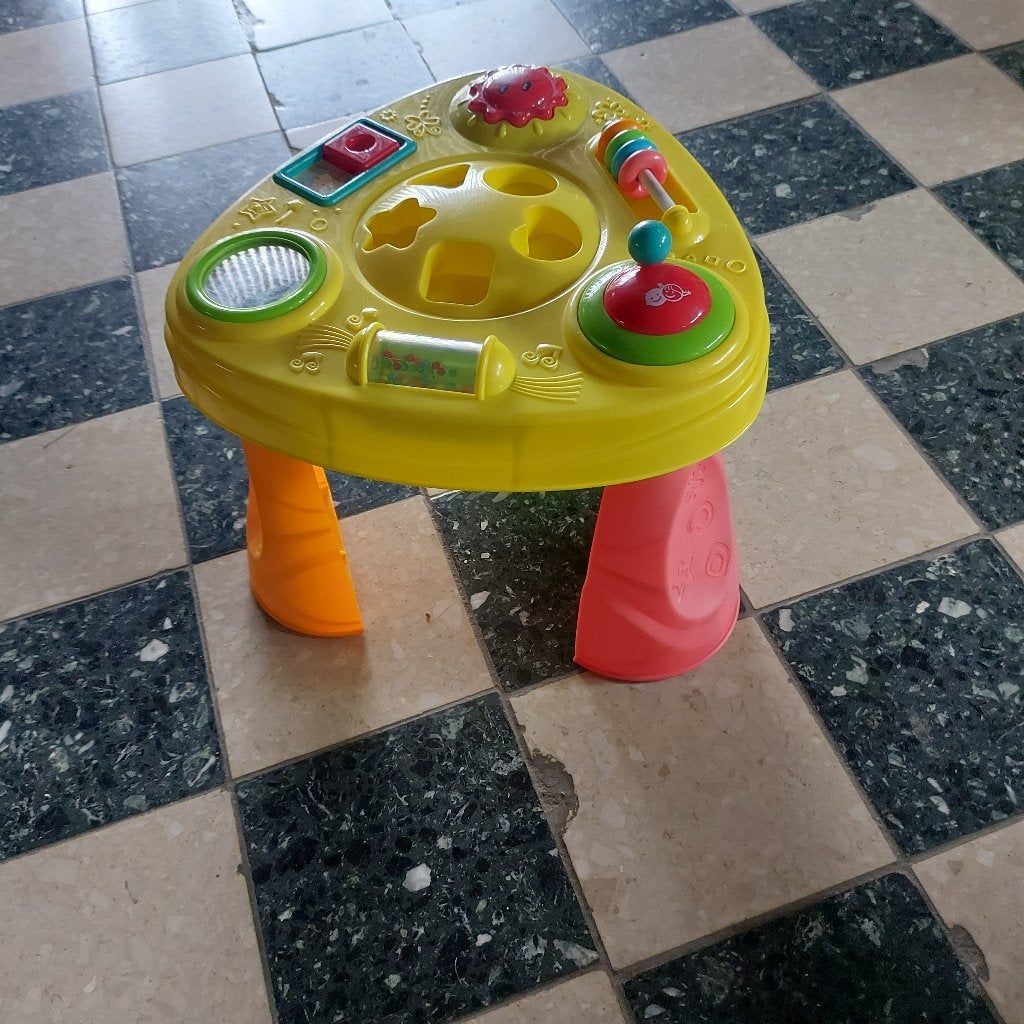 Baby tafeltje, Ophalen