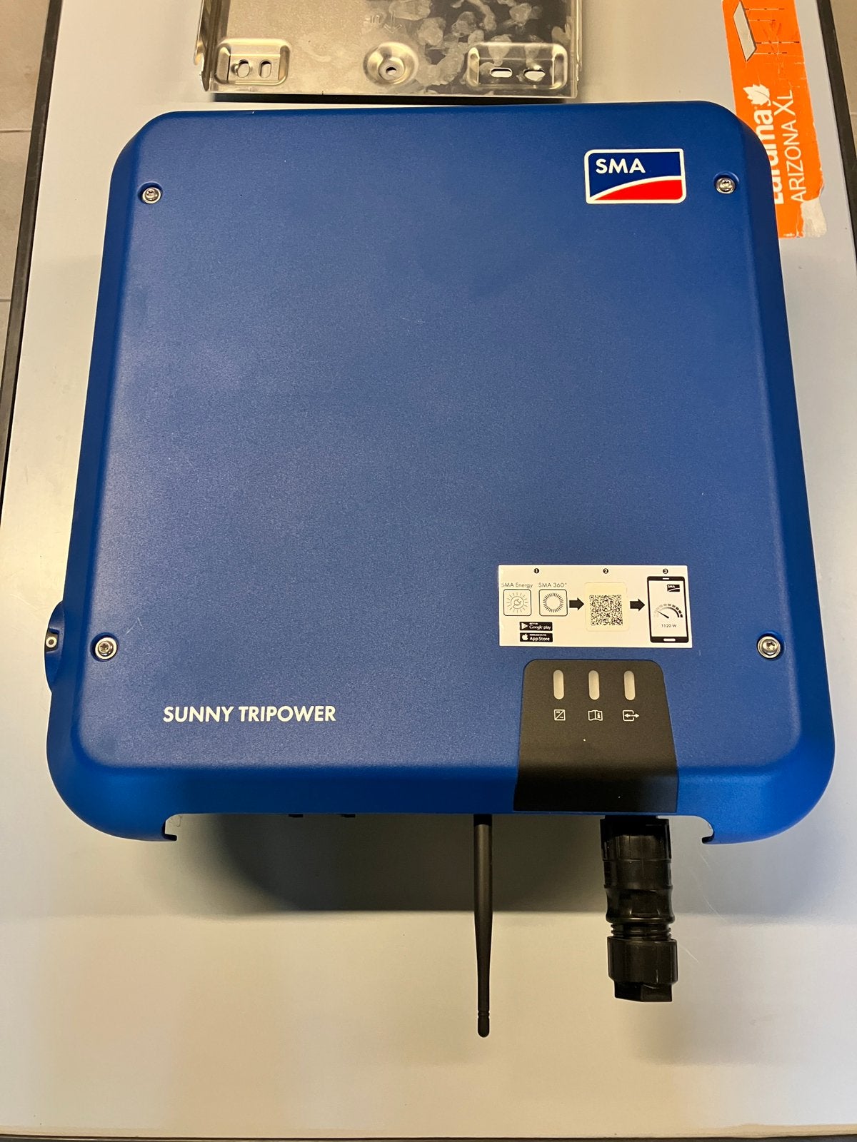 SMA omvormer SUNNY TRIPOWER 6.0 (6kW), Doe-het-zelf en Bouw, Zonnepanelen en Toebehoren, Ophalen, Zo goed als nieuw