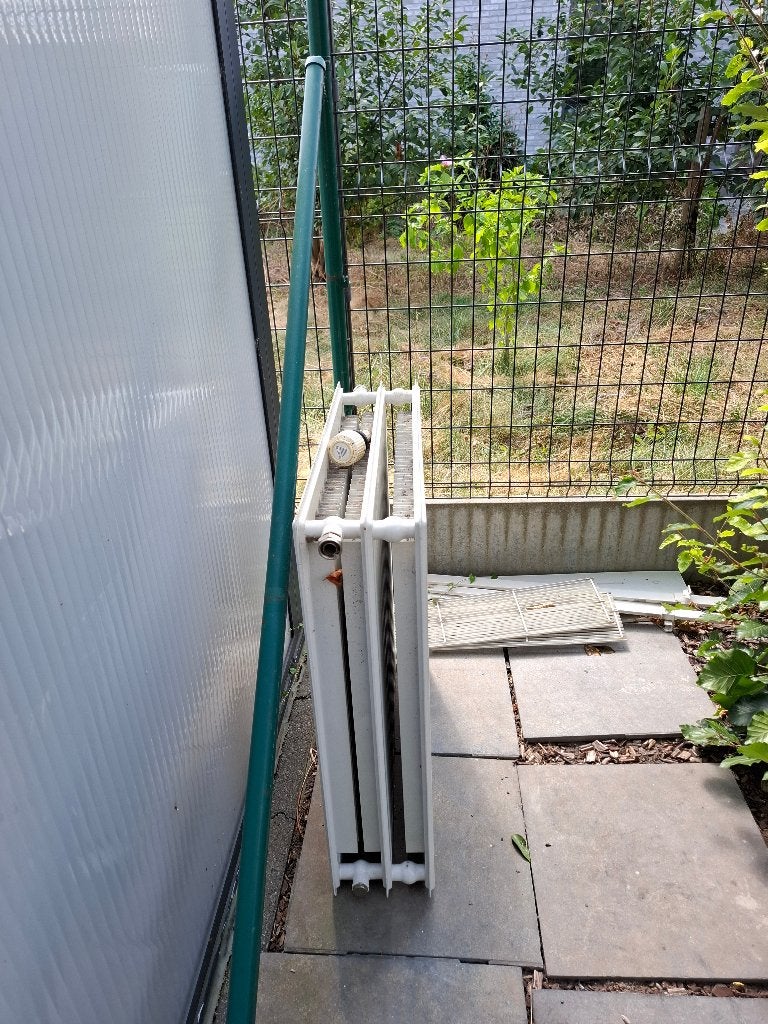 chauffage, Doe-het-zelf en Bouw, Verwarming en Radiatoren, Ophalen, 30 tot 80 cm, Gebruikt, Radiator