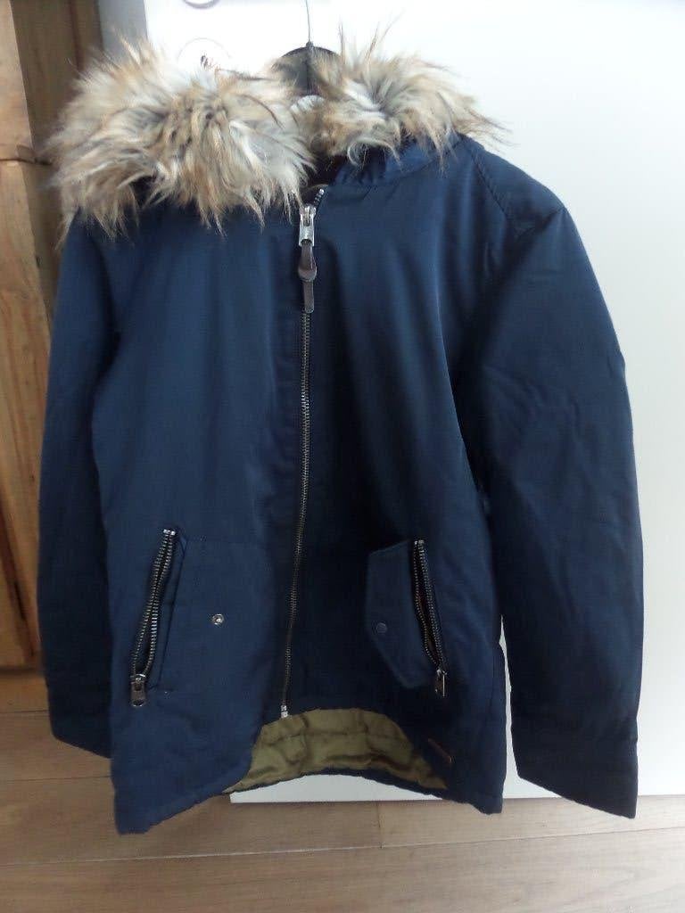 Winterjas Tom Tailor, Maat 38/40 (M), Blauw, Gedragen, Tom Tailor