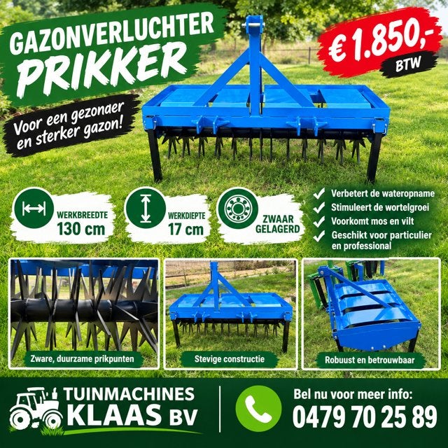 gazonprikker verluchter nieuw sterke uitvoering, Enlèvement, Neuf
