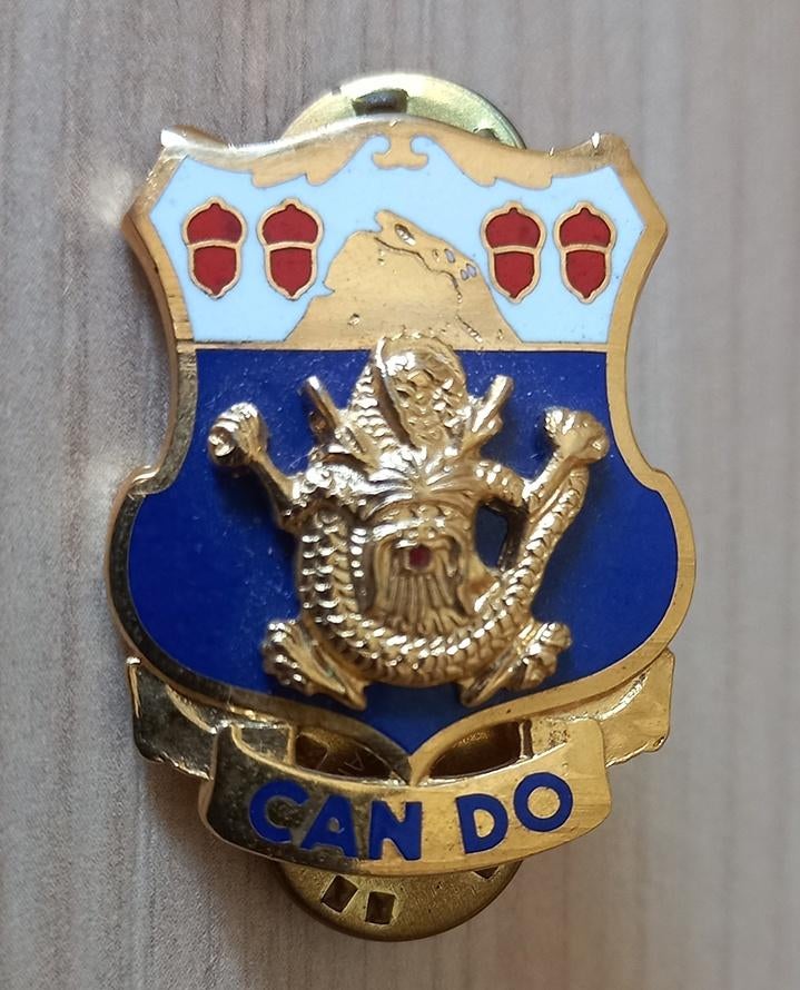 U.S. Army Insigne 15TH INFANTRY REGT Guerre de Corée BUNC, Enlèvement ou Envoi, Armée de terre, Emblème ou Badge