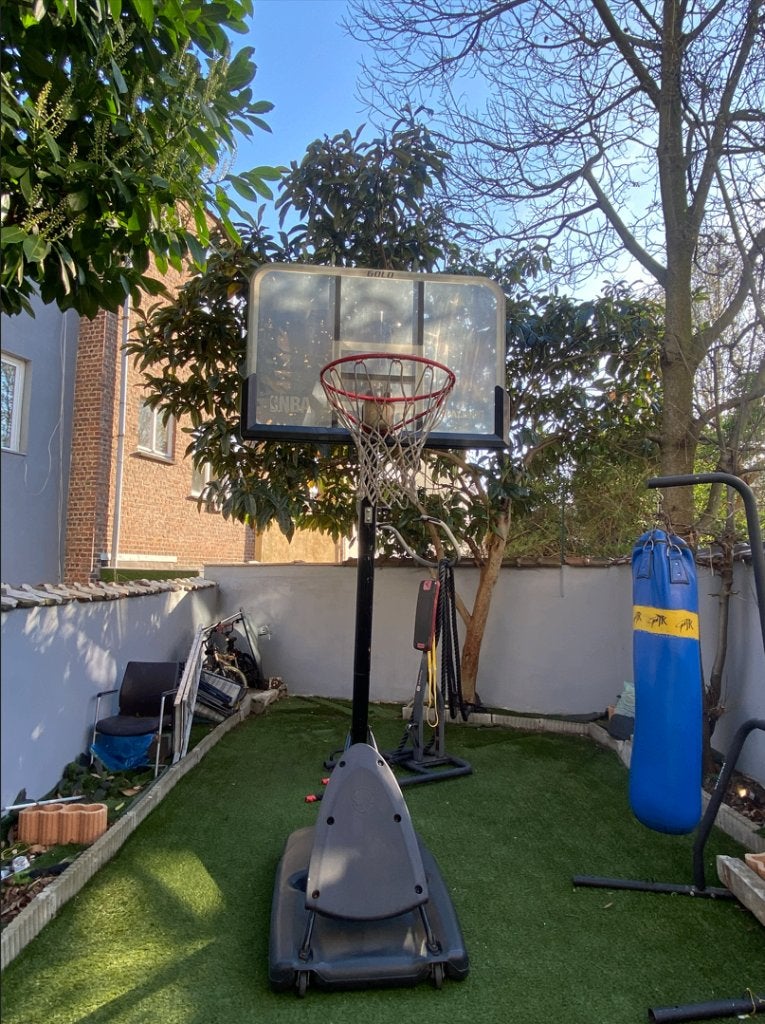 Panier de basket Spalding NBA GOLD portable, Enlèvement ou Envoi, Utilisé, Autres types