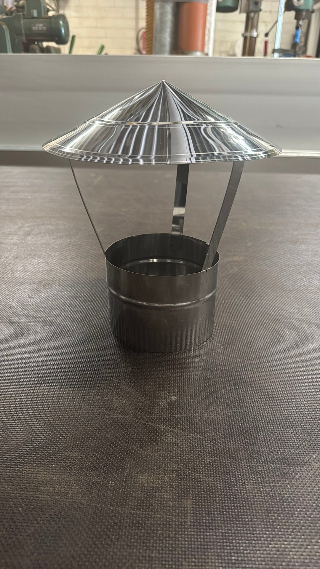 Regenkap enkelwandige rookgasafvoer, Ophalen of Verzenden, Nieuw, Overige materialen, Overige typen
