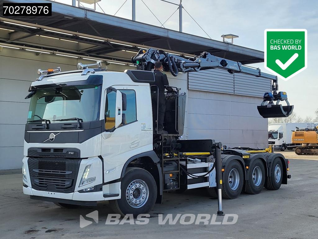 Volvo FM 460 8X4 NEW! Palfinger Q200Z95TR Crane + HT24 TEC H, Automaat, Stof, 338 kW, Bedrijf