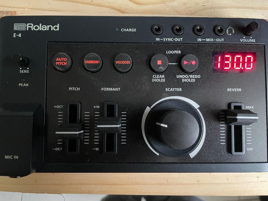 Roland aira E-4, Muziek en Instrumenten, Effecten, Ophalen of Verzenden, Zo goed als nieuw, Reverb