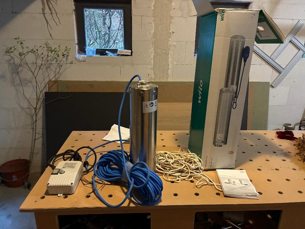 Nieuwe Wilo regenwaterpomp, Tuin en Terras, Waterpompen, Nieuw, Elektrisch, Regentonpomp, Ophalen of Verzenden
