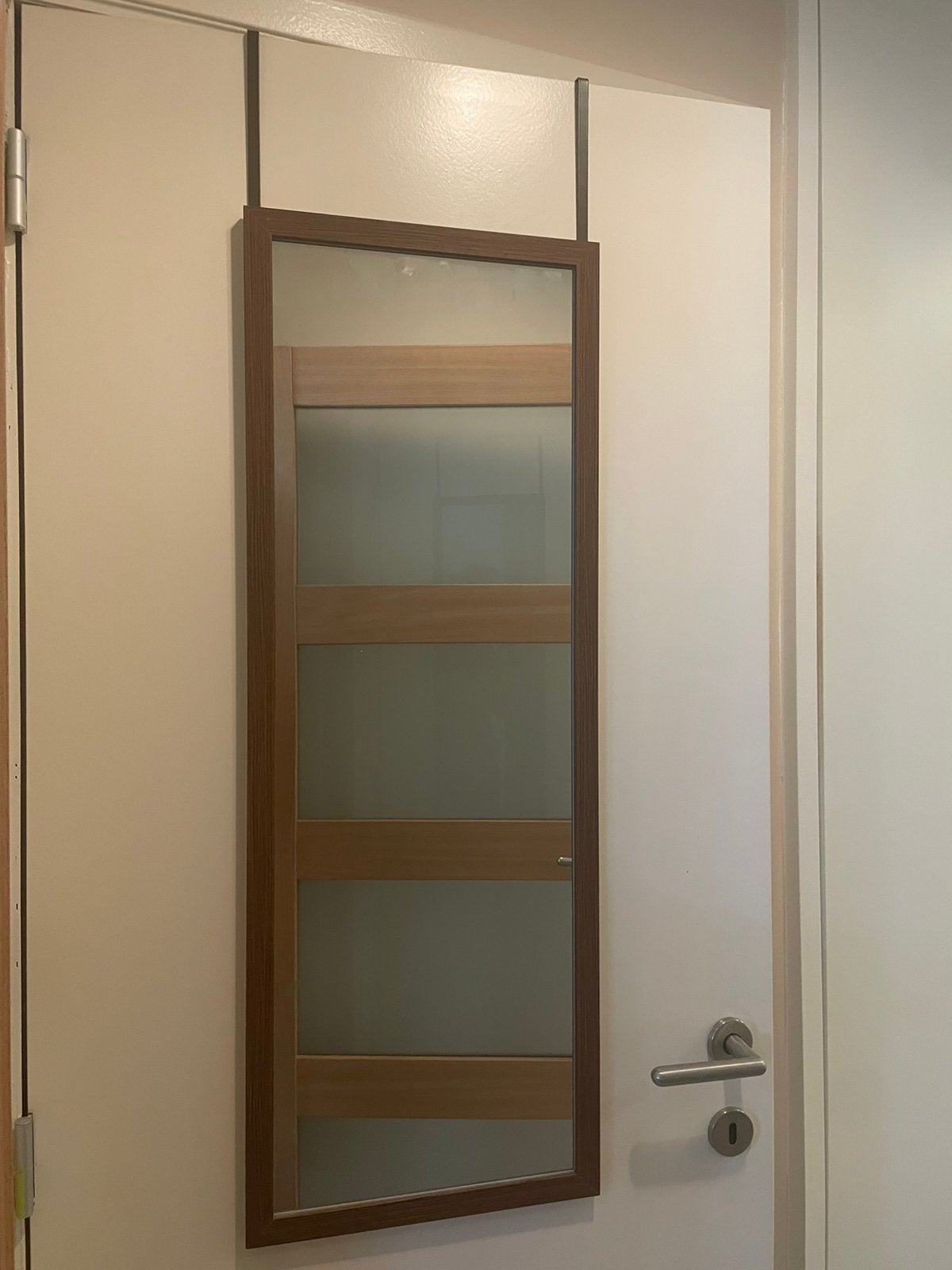 Spiegel om te bestigen aan deur, Huis en Inrichting, Ophalen, Minder dan 50 cm, Zo goed als nieuw, Minder dan 100 cm