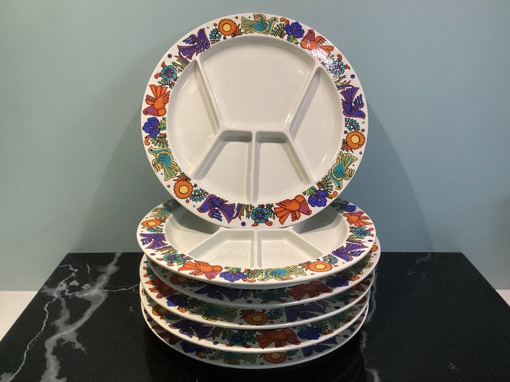 VENDU 6 assiettes Villeroy & Boch Acapulco. SER174/BA., Enlèvement