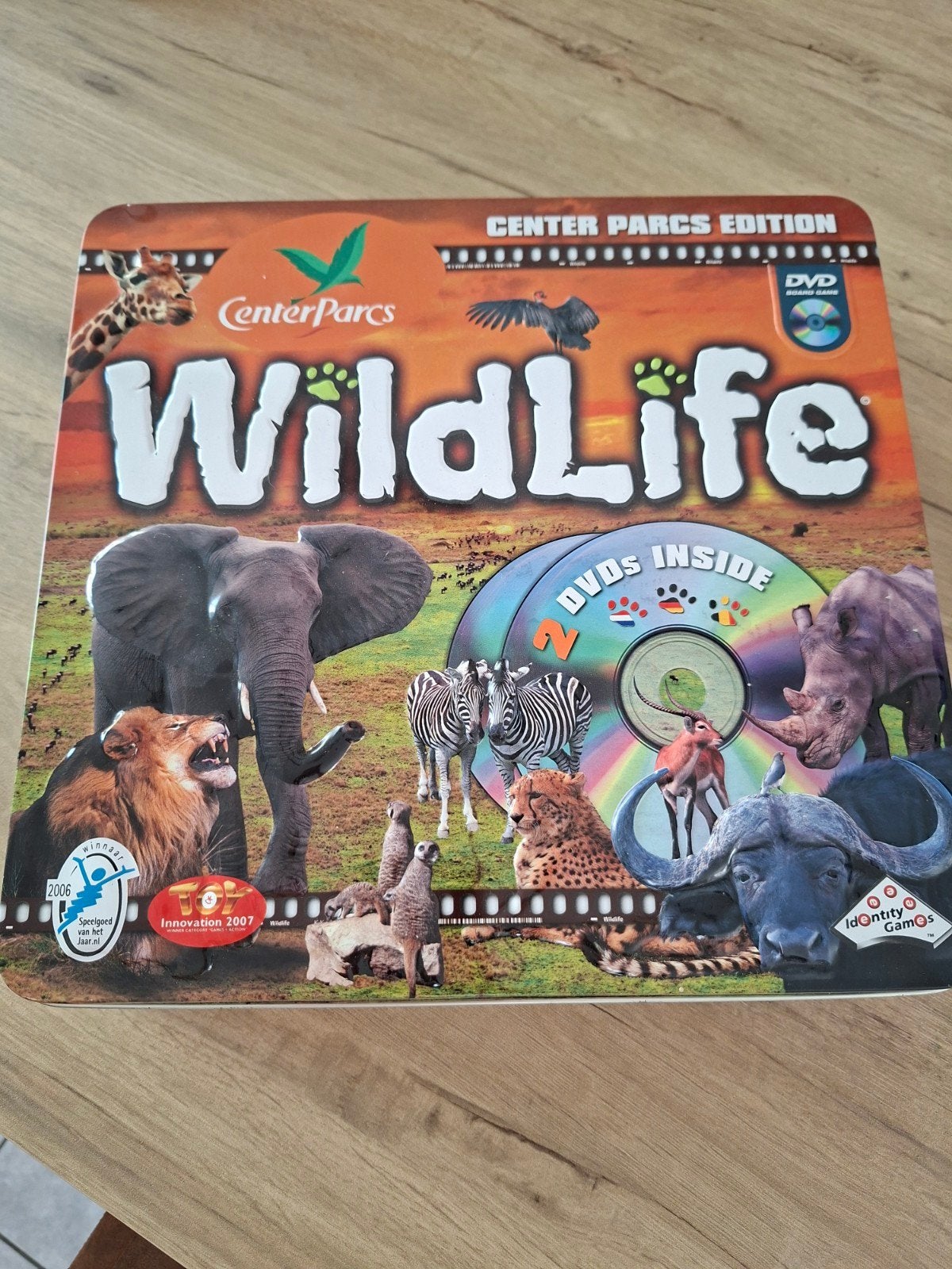 wildlife de centerparcs editie, Drie of vier spelers, Ophalen of Verzenden, Nieuw, Identity Games
