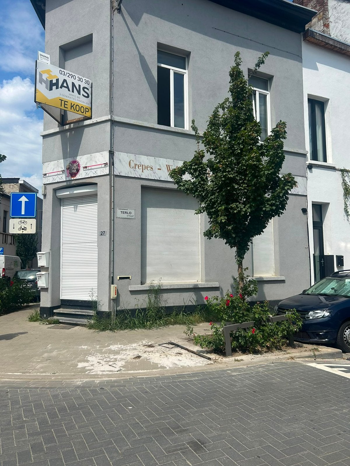 TE HUUR – Moderne winkelruimte Borgerhout, Immo, 50 m² of meer, Provincie Antwerpen