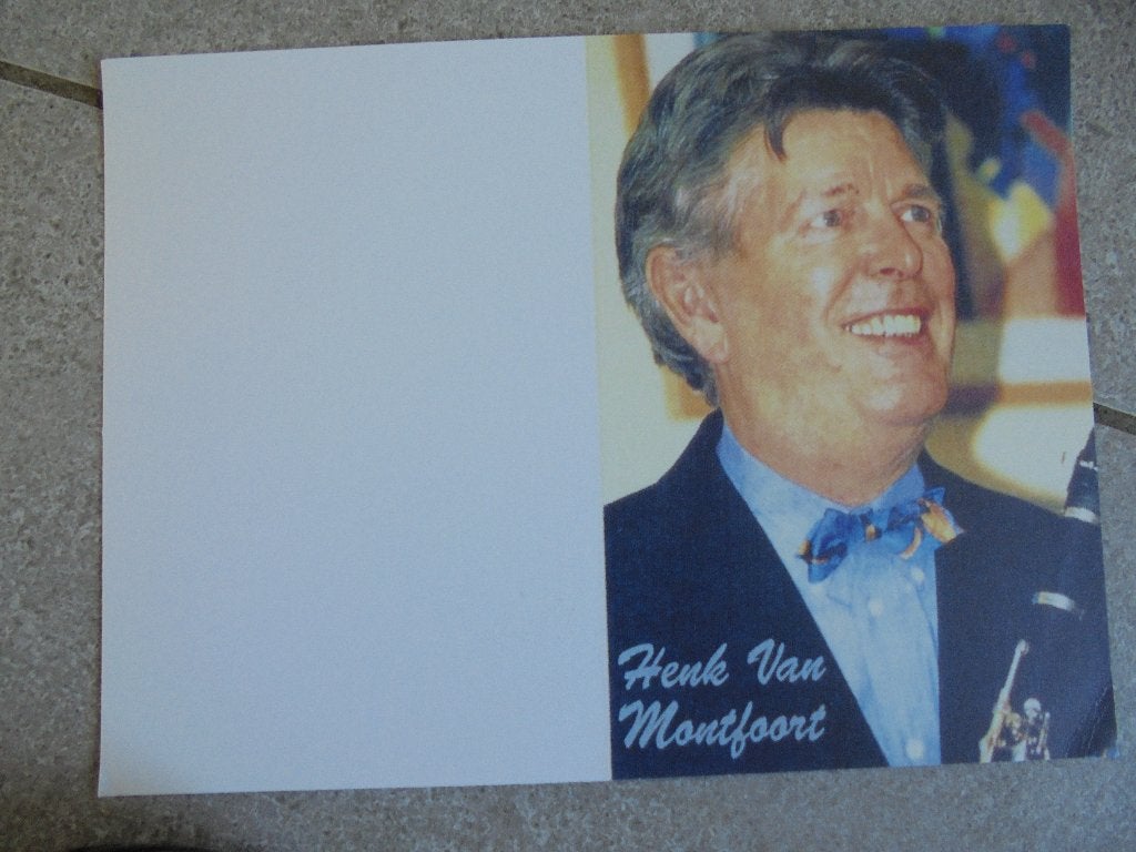 Bidprentje Henk Van Montfoort, Envoi, Image pieuse